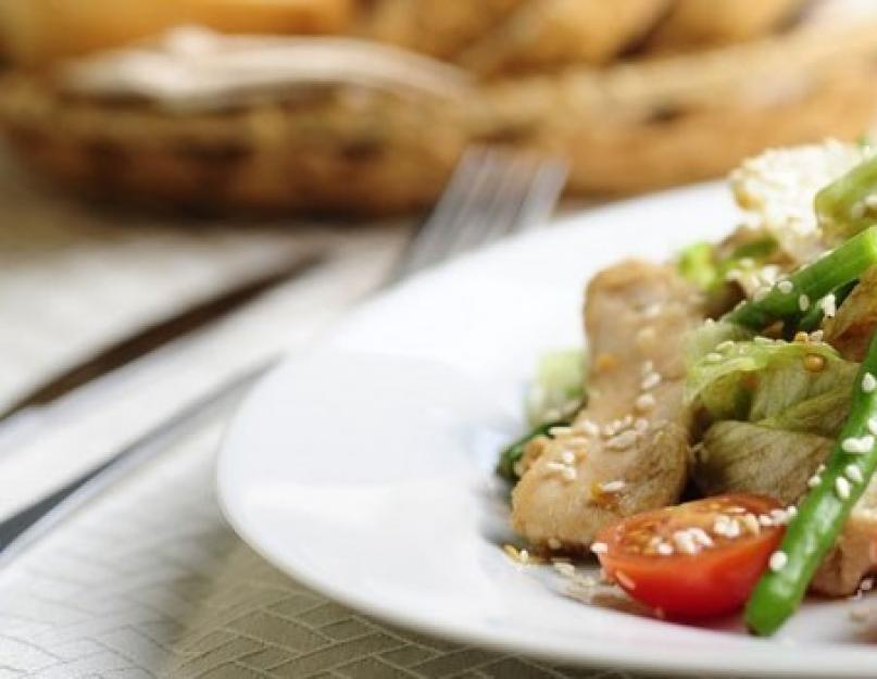 Салат из стручковой фасоли — пять лучших рецептов. Как правильно и вкусно приготовить салат из стручковой фасоли