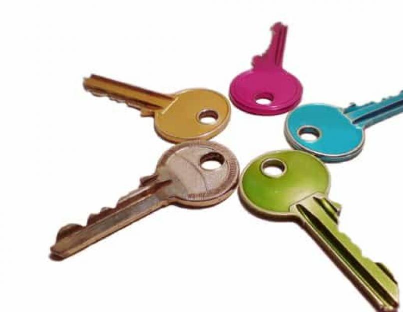 Сонник ключи от квартиры. К чему снятся ключи.